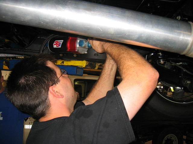 Fitting the Barry Grant Fuel Pump